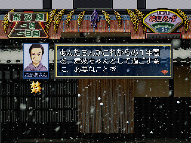Kyoto Maiko Monogatari screenshot 2 for Playstation